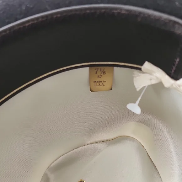 Furla Black Fedora Hat